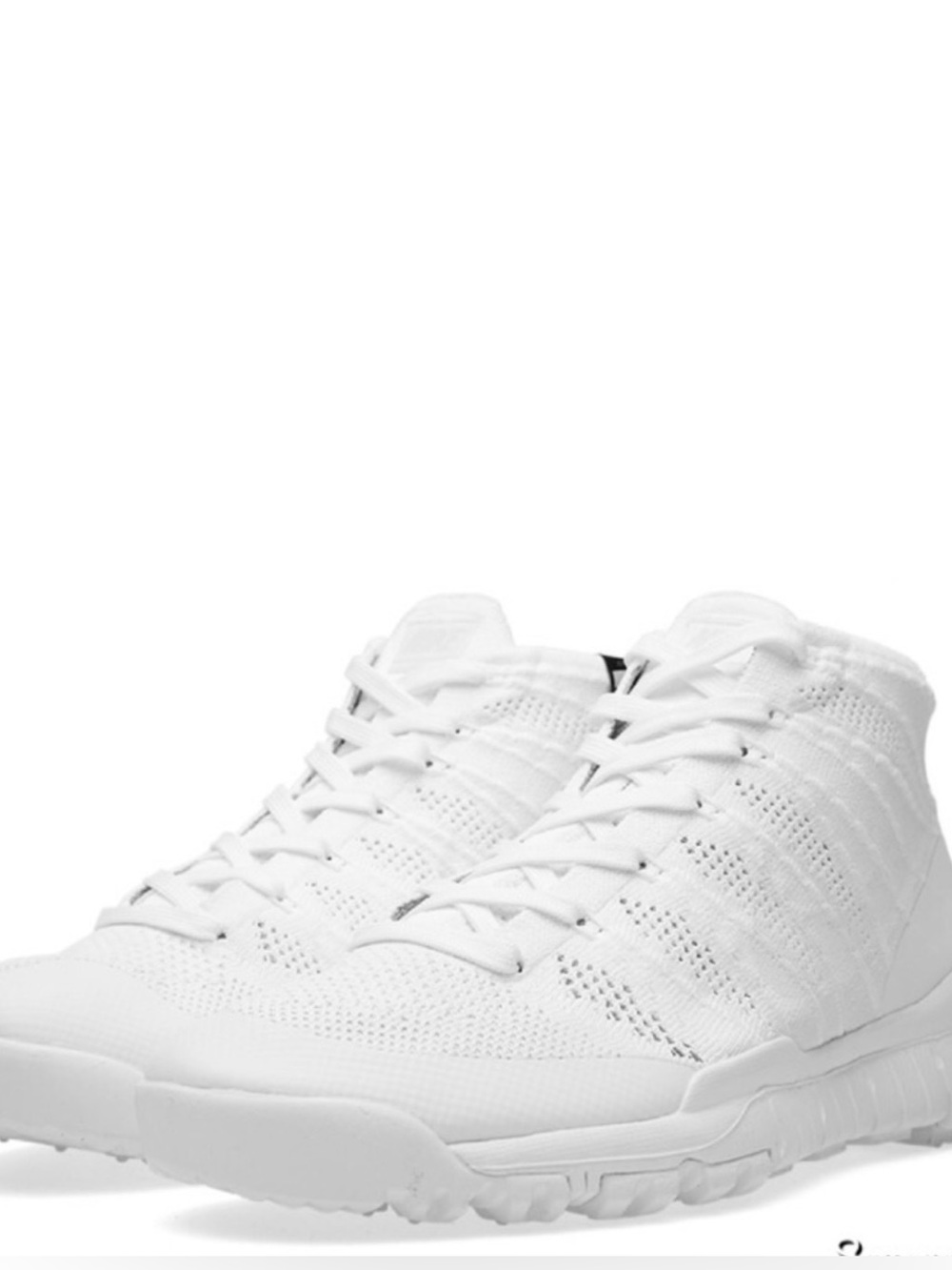Nike Flyknit Trainer Chukka SFB SP White, Sz. 8